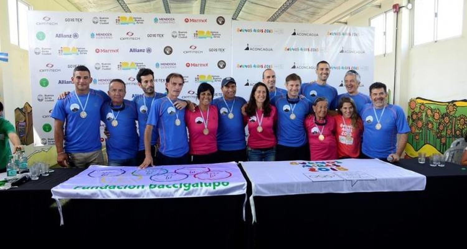 Silvio Velo inicia el ascenso al Aconcagua