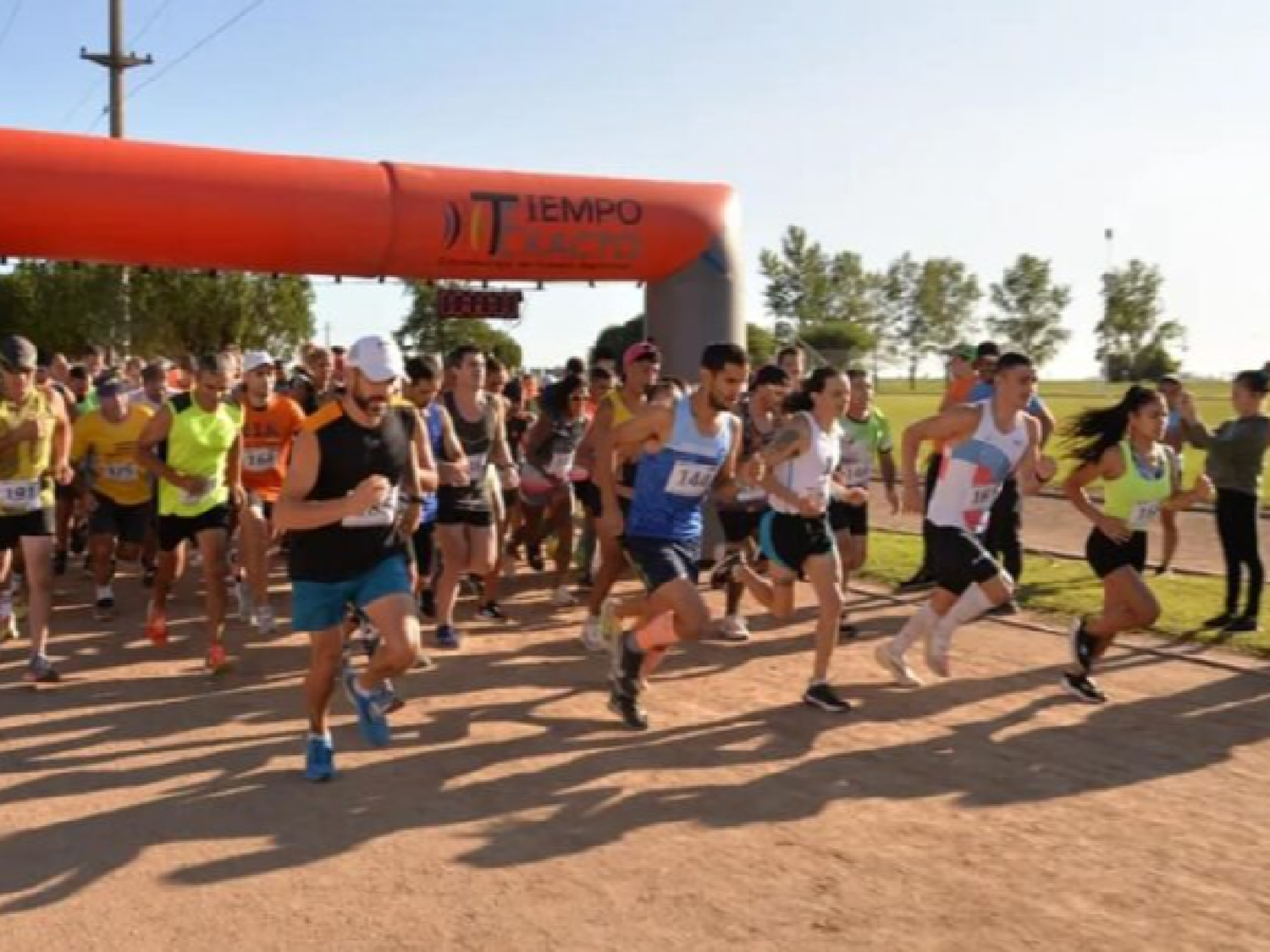 Corrieron maratón de Porteña