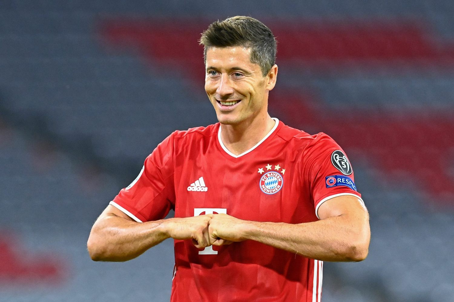 Robert Lewandowski ganó su primer Botín de Oro
