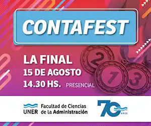 Final de la primera olimpiada contable de la ciudad para estudiantes secundarios