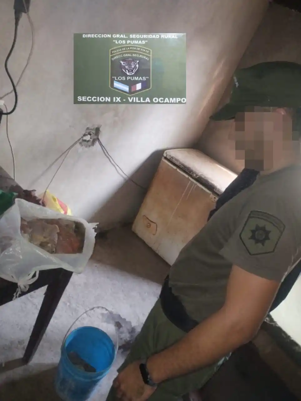 Los Pumas de Villa Ocampo esclarecieron un hecho de ABIGEATO - 1