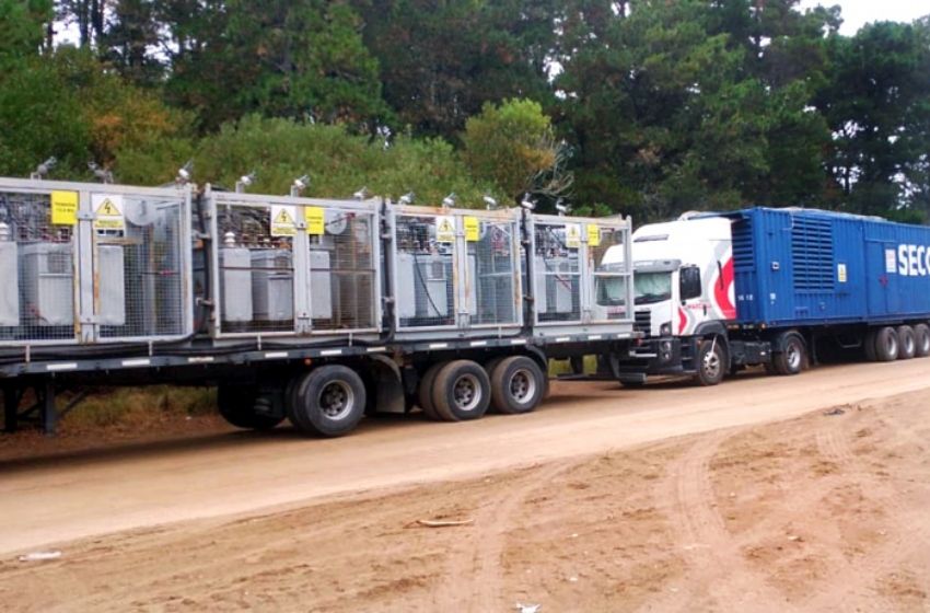Provincia continúa reforzando el servicio eléctrico en la Costa Atlántica