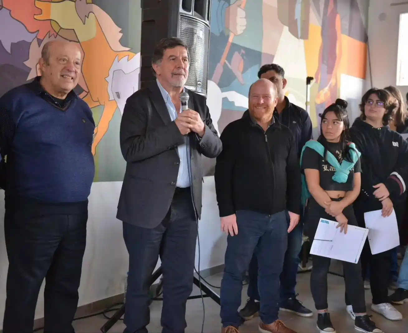 Más de 300 jóvenes participaron de la jornada.
