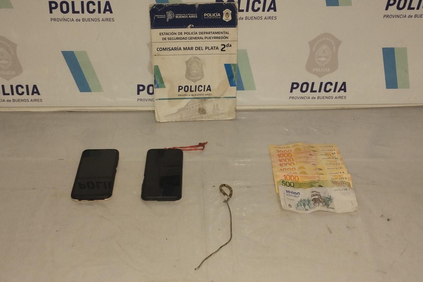El dueño del vehículo, un turista de Paraná, alertó al personal policial.