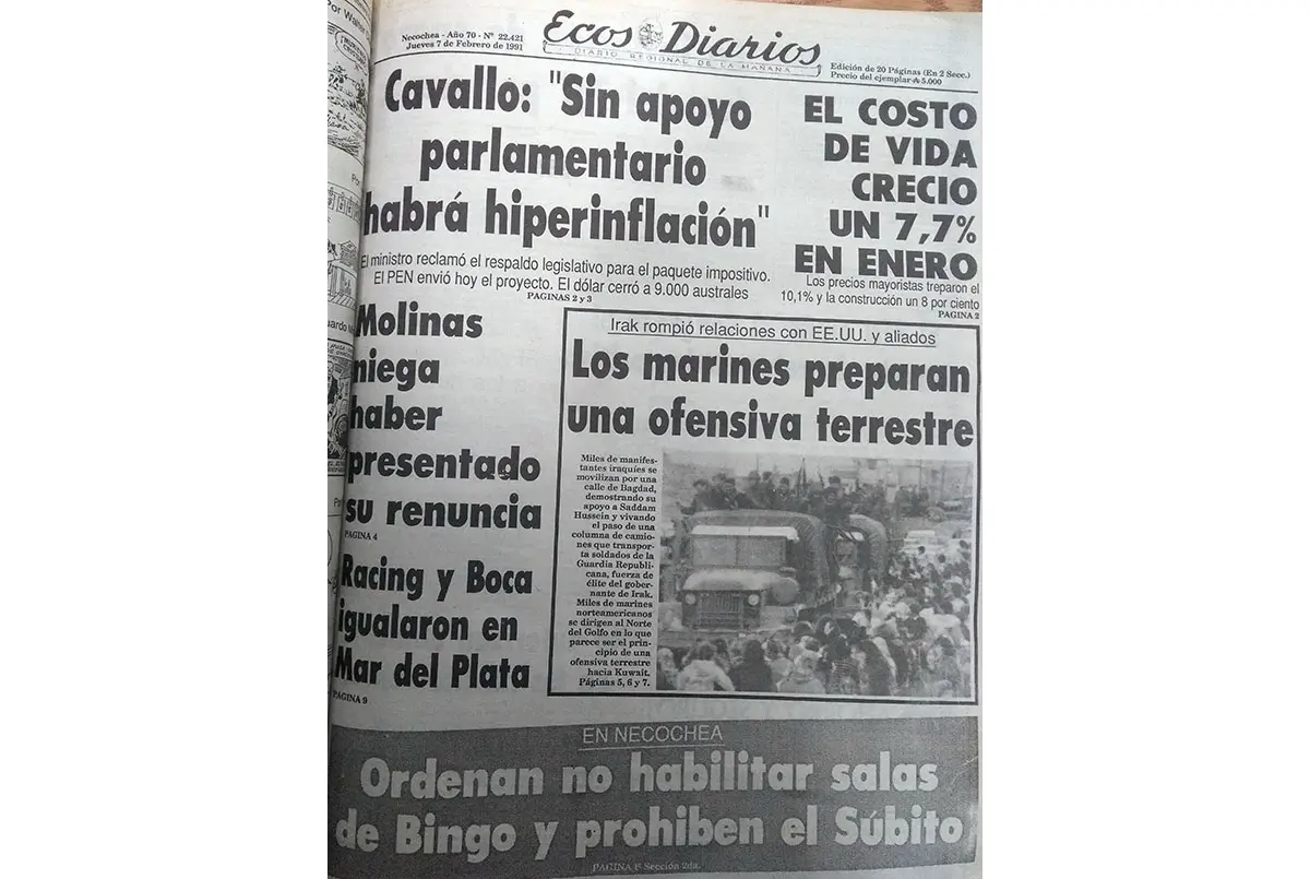Jueves 7 de febrero de 1991