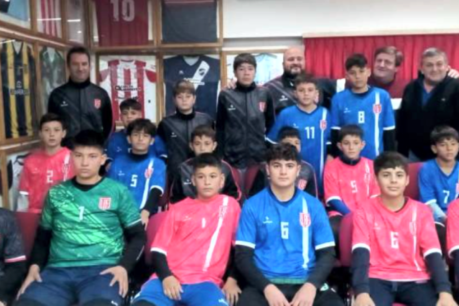 Presentaron a la selección Juvenil Sub 12 de la Liga Rafaelina