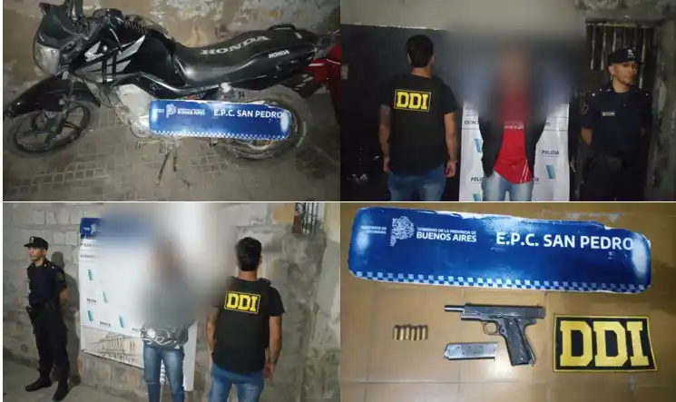 Dos detenidos en La Tosquera: uno llevaba un arma robada