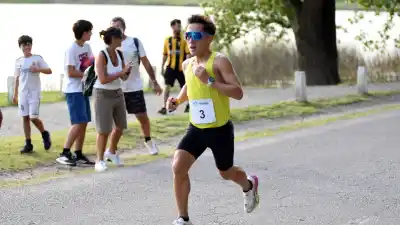El vencedor de Tandilia ’25, en el tramo final de la prueba.