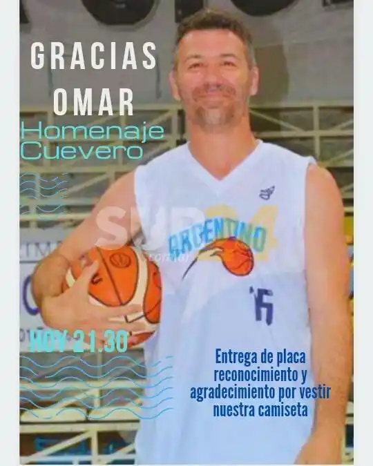 Argentino y el homenaje a Omar Zanocco