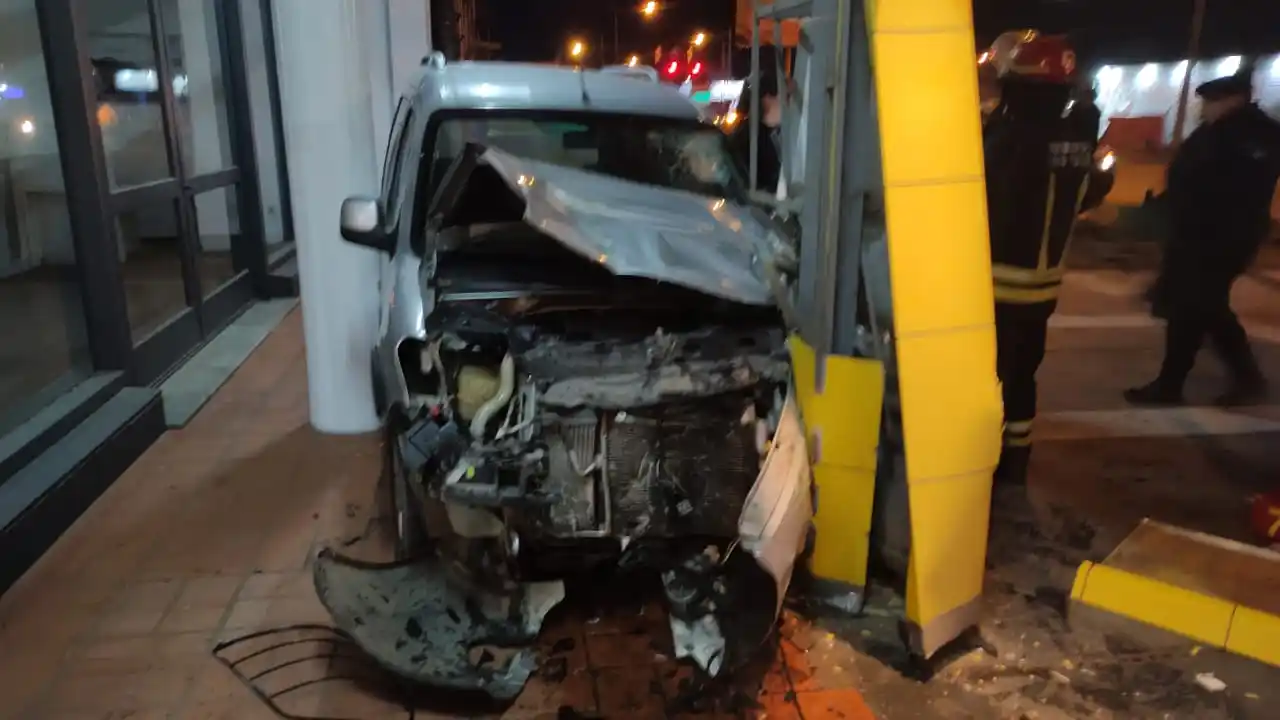 Utilitario accidentado