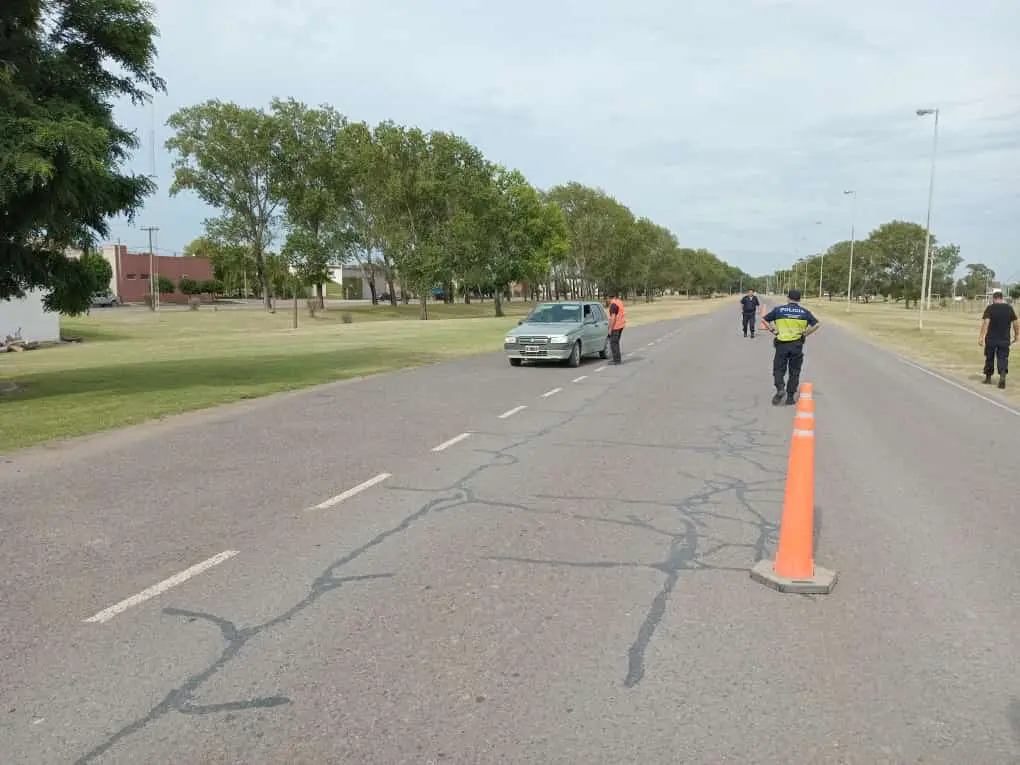 Operativo de control vehicular en Orense