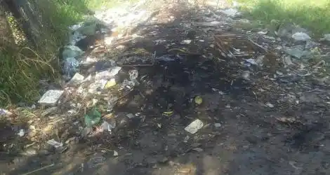 Reclamo en Barrio Hermano Indio