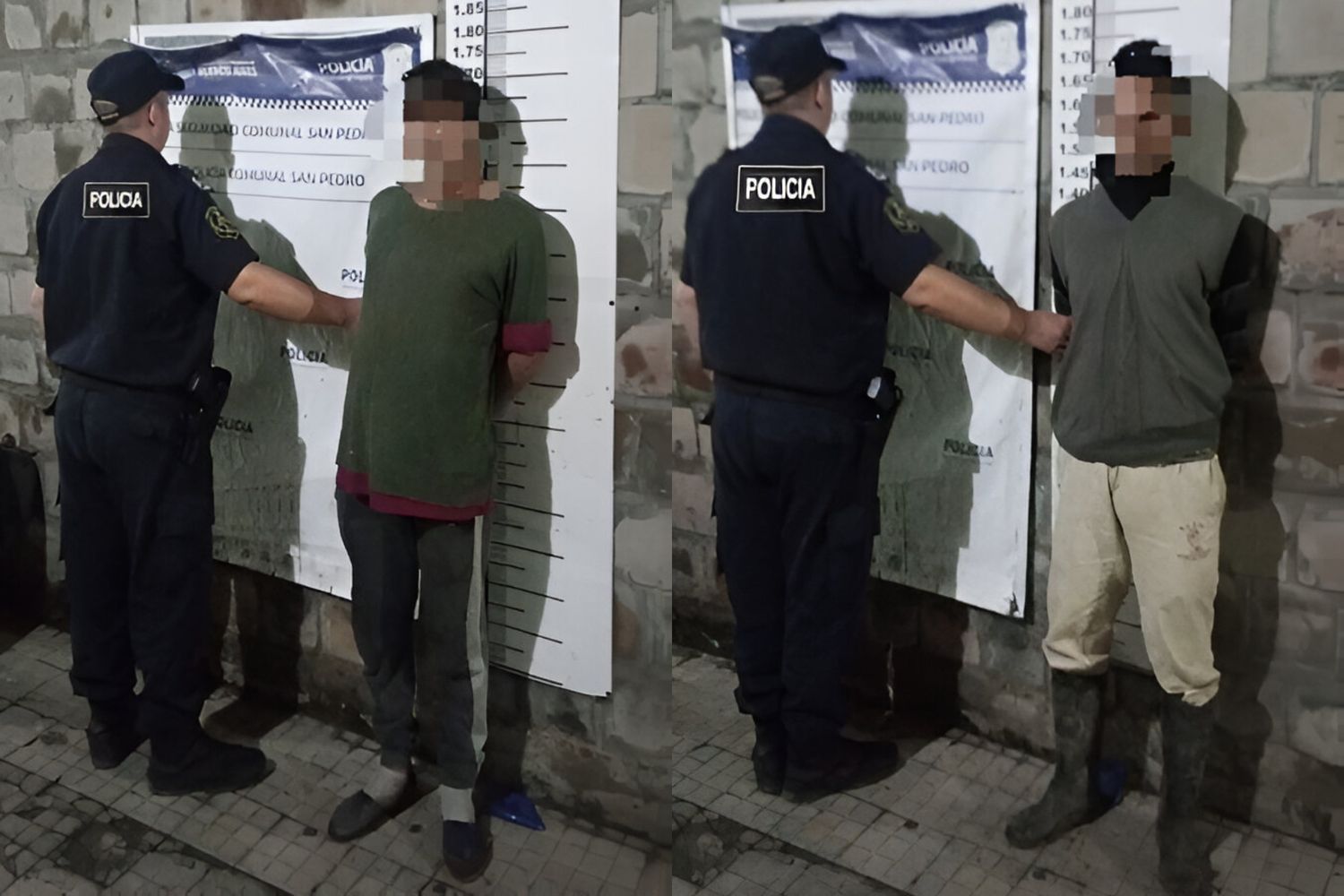 Los aprehendidos quedaron a disposición de la Justicia.