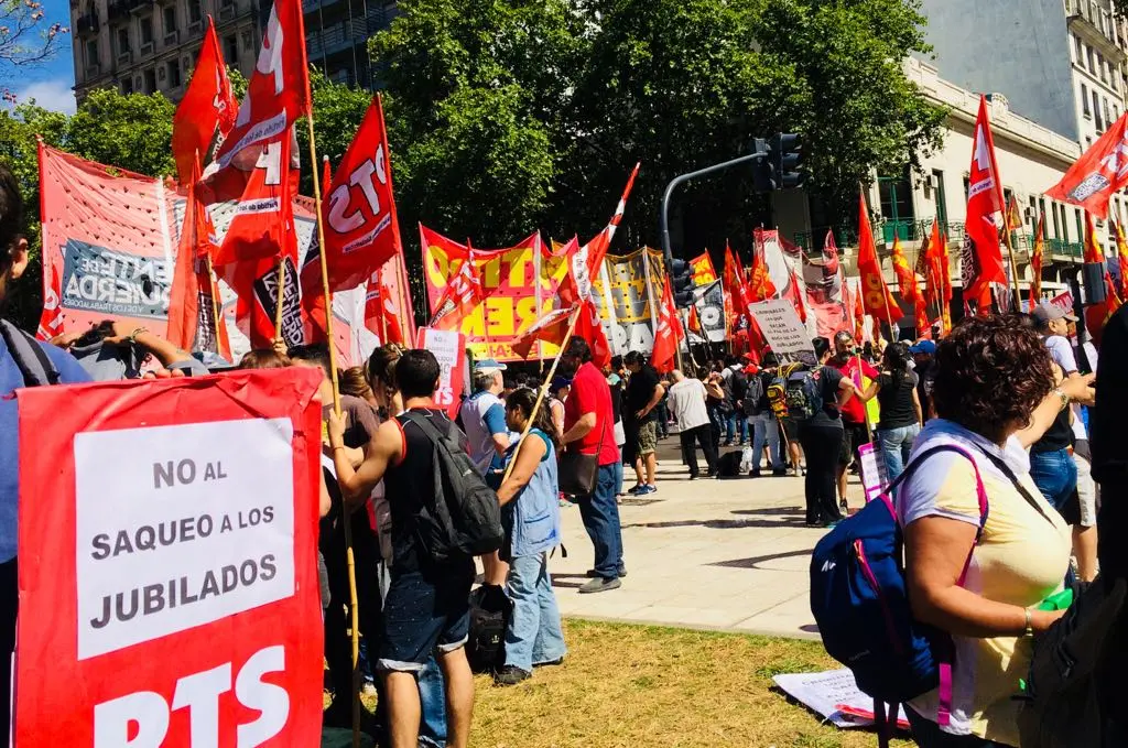 Corte y protesta en distintos puntos de la Provincia en rechazo a la reforma previsional