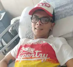 Kevin Pinto regresó a su casa luego de permanecer internado durante más de dos meses 