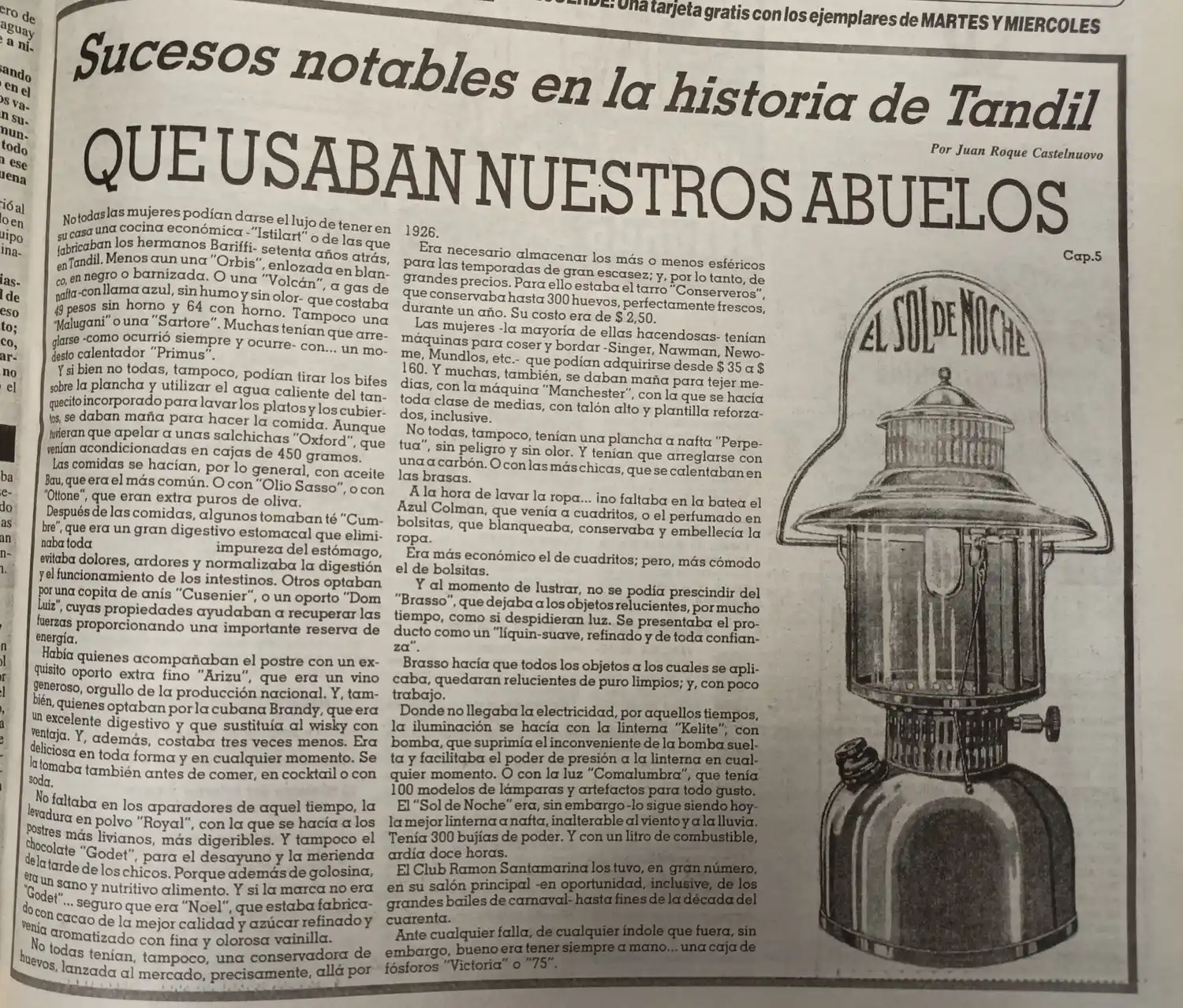 ¿Qué usaban nuestros abuelos? - Capítulo 5.