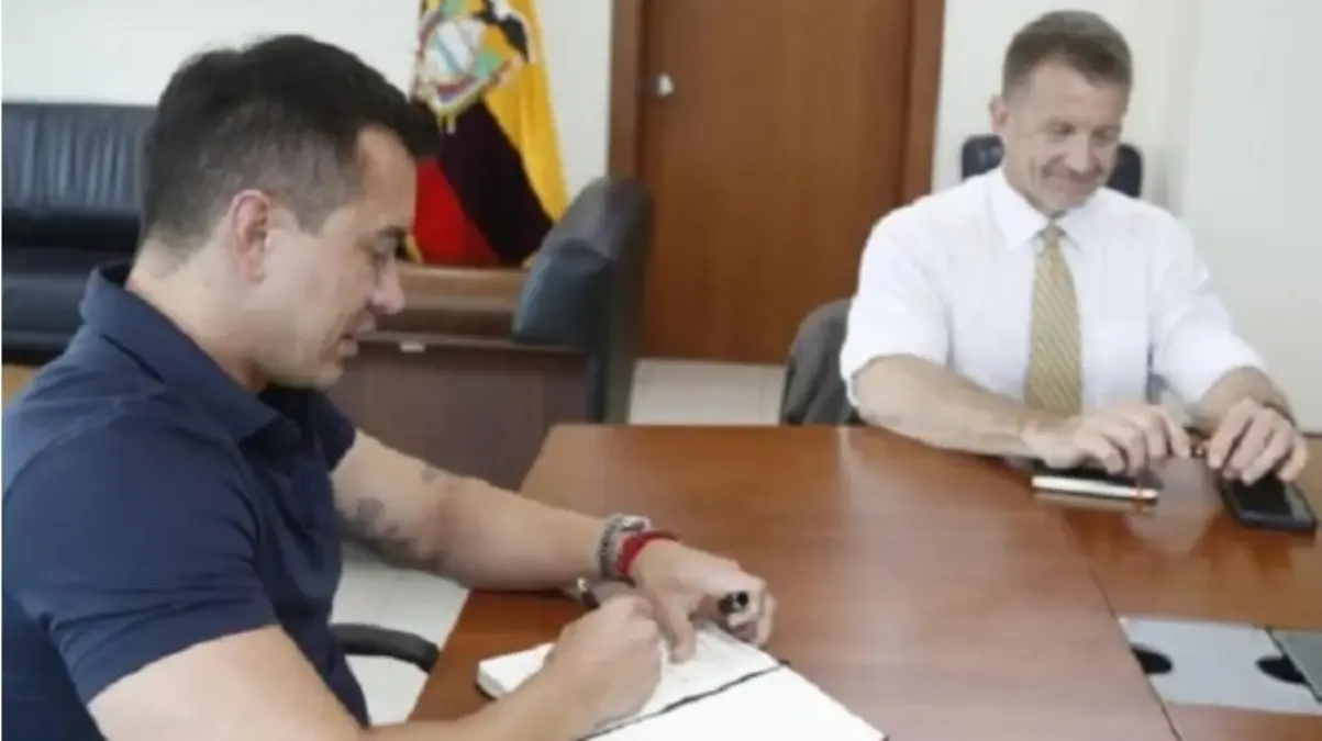 Daniel Noboa y Erik Prince sellan alianza para que Blackwater colabore en la seguridad de Ecuador