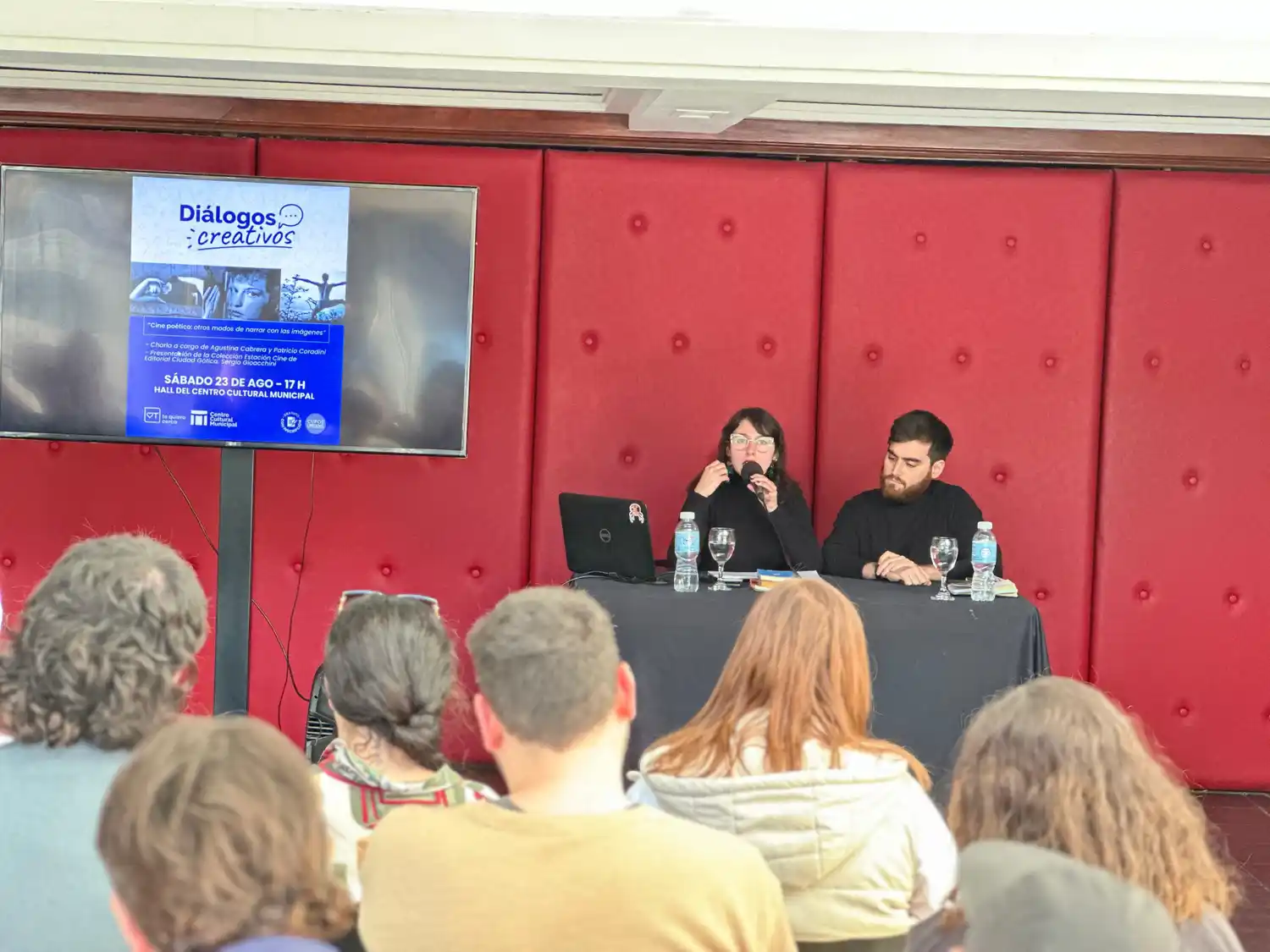 La psicóloga Agustina Cabrera y del escritor y fotógrafo Patricio Coradini.