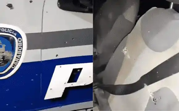 ACRIBILLADA patrulla de PoliCarabobo tras ataque de la banda “Los Guaricheros”
