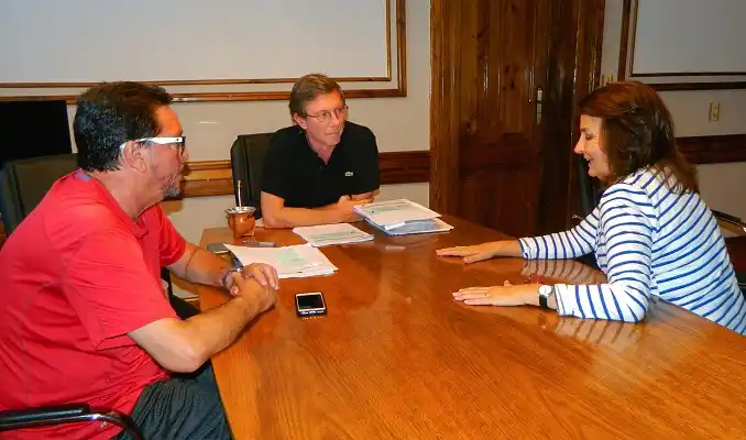 Bahillo, Guastavino y Angerosa ratificaron el apoyo a la presidencia de Sergio Urribari