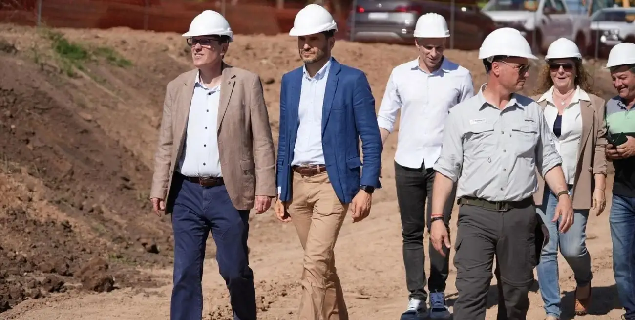 El mandatario provincial y sus ministros con agenda en Rosario.