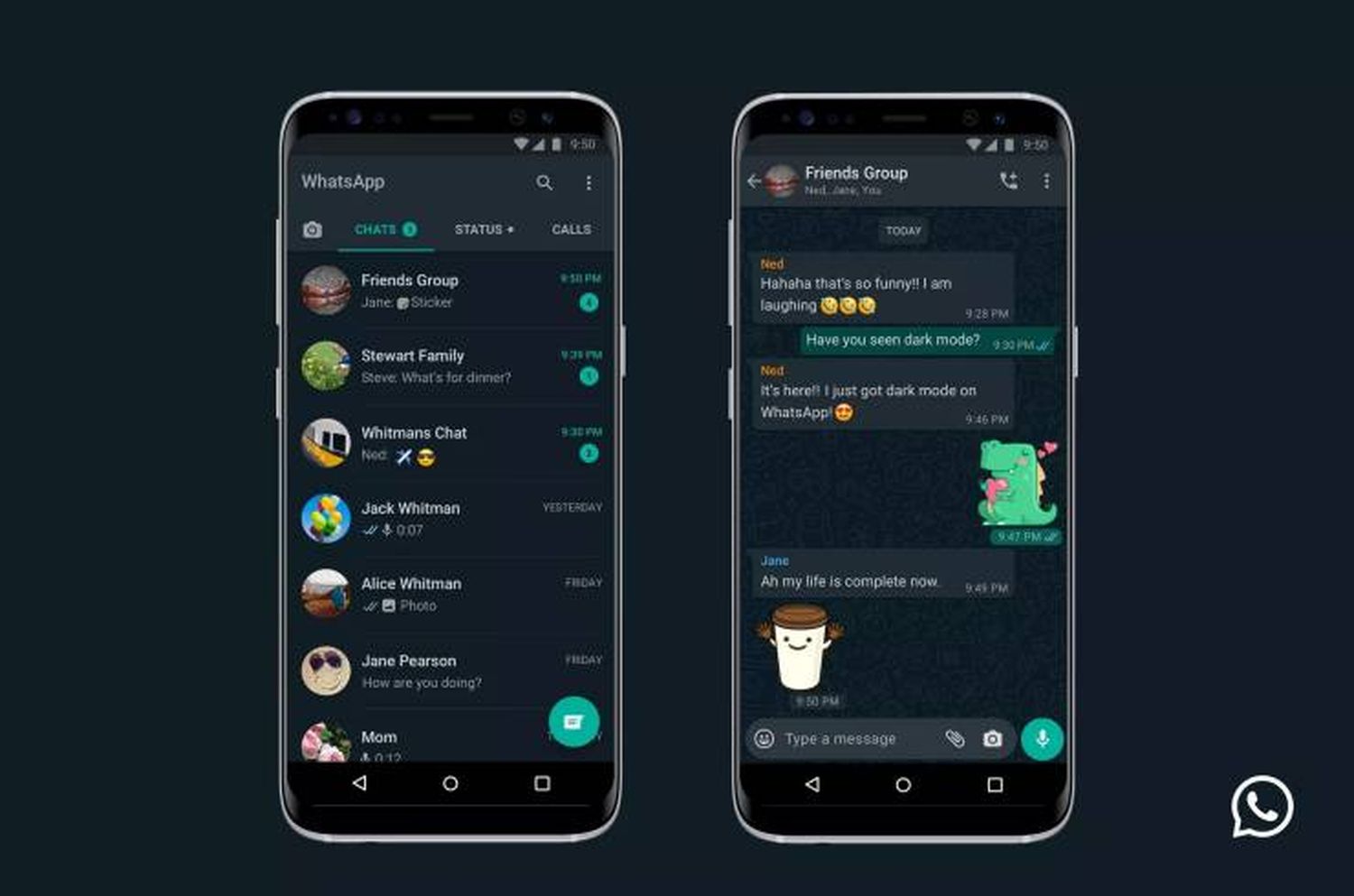El modo oscuro de WhatsApp está siendo un dolor de cabeza para los daltónicos