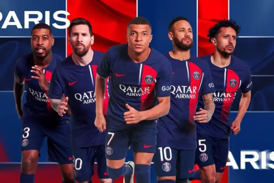 Messi participó de la presentación de la nueva camiseta del PSG pese a su inminente salida del club