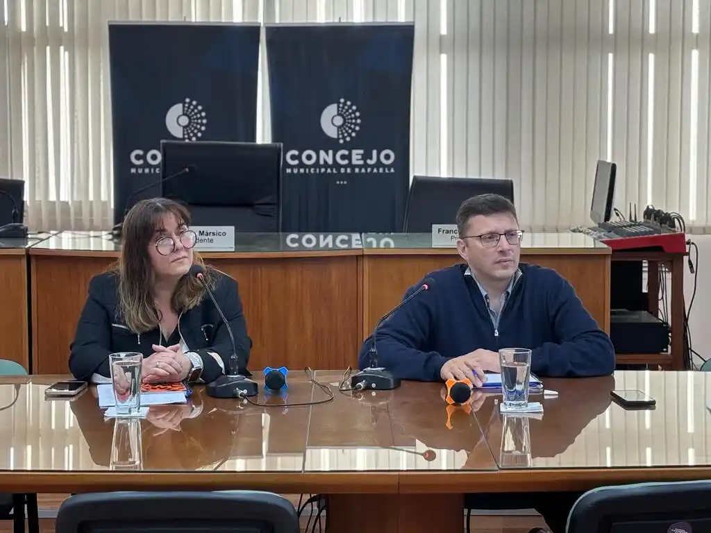 Imperiale subió al sexto piso para acordar cuestiones sobre la auditoría externa de los años 2024-2025.