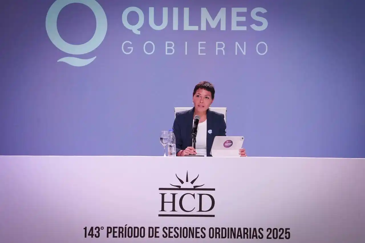 Mayra Mendoza en la Apertura de Sesiones de Quilmes