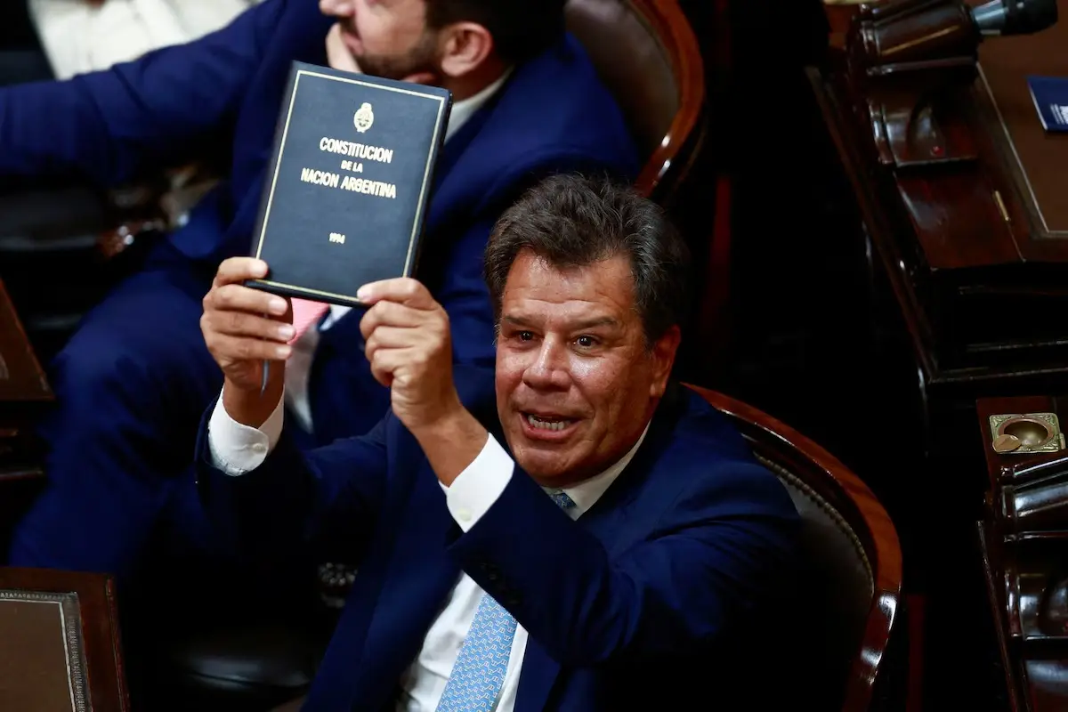 Manes en la apertura de sesiones del Congreso el 1/3