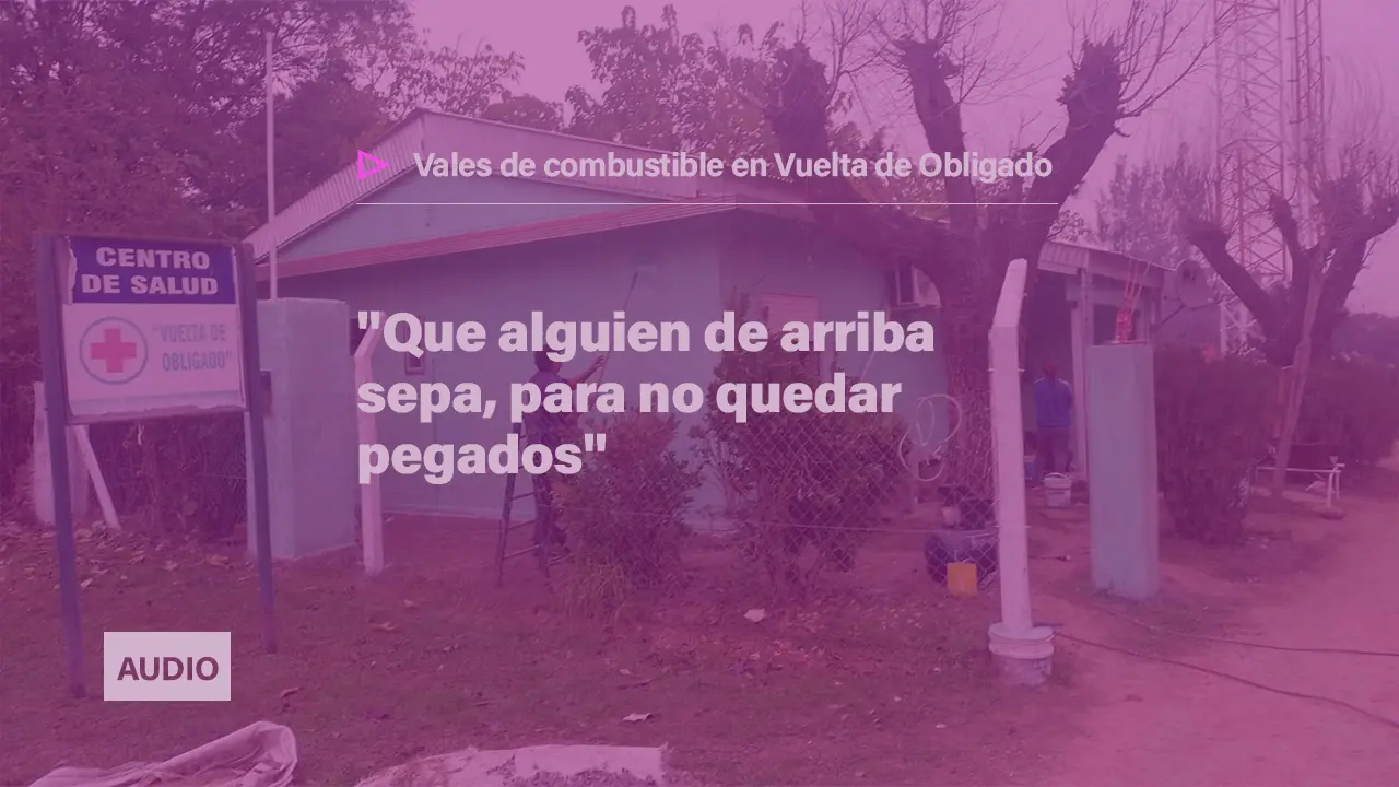 Más audios de los vales de combustible: “Que alguien de arriba sepa, para no quedar pegados”
