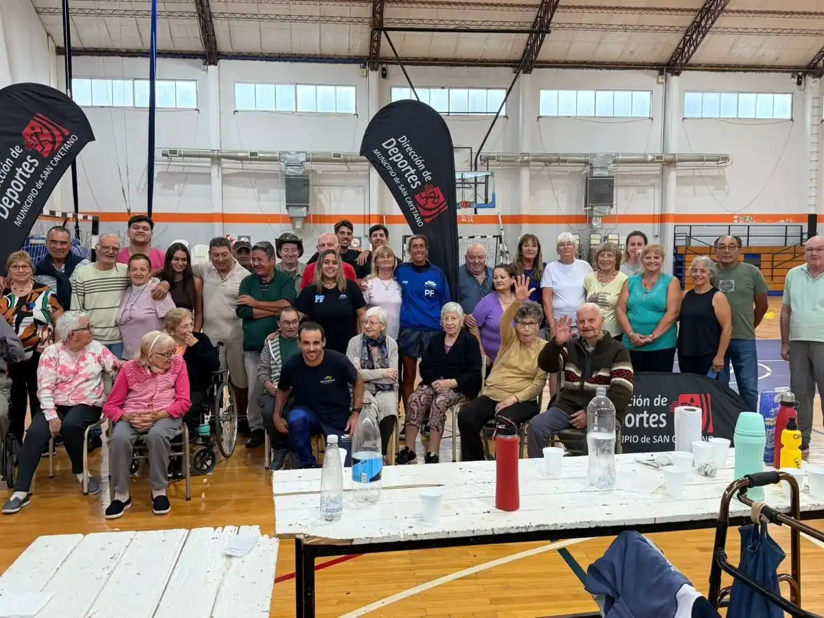 Jornada. De actividades deportivas para la tercera edad.