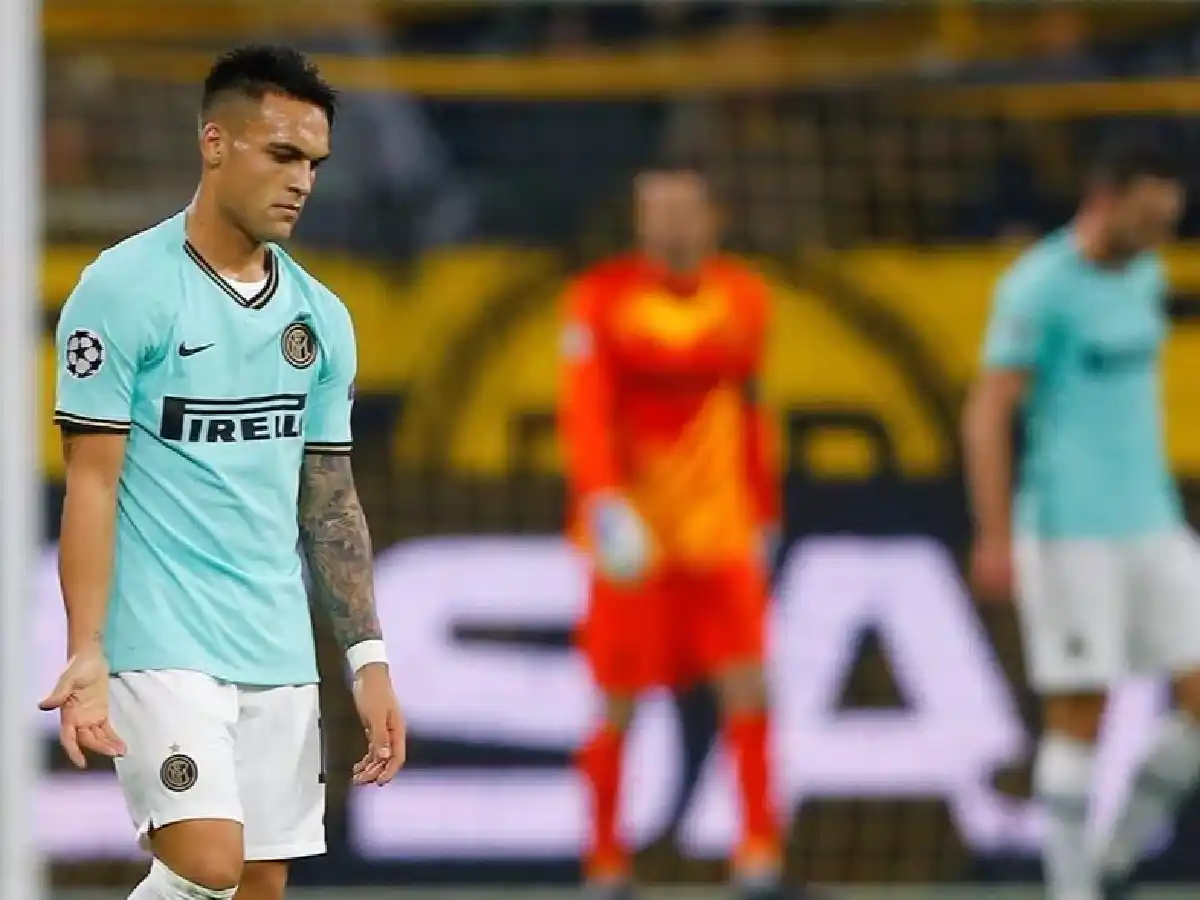 El inter quedó comprometido 