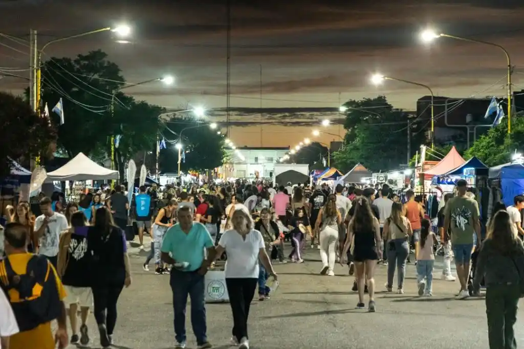 Tras la lluvia, el clima fue de fiesta