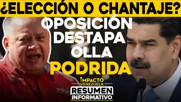 ¿Elección o chantaje? Oposición destapa olla podrida