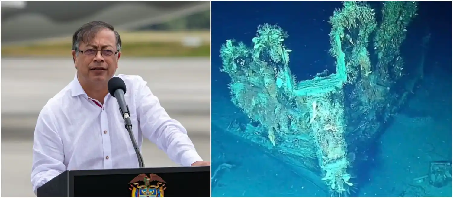 Petro quiere el galeón San José hundido en Cartagena