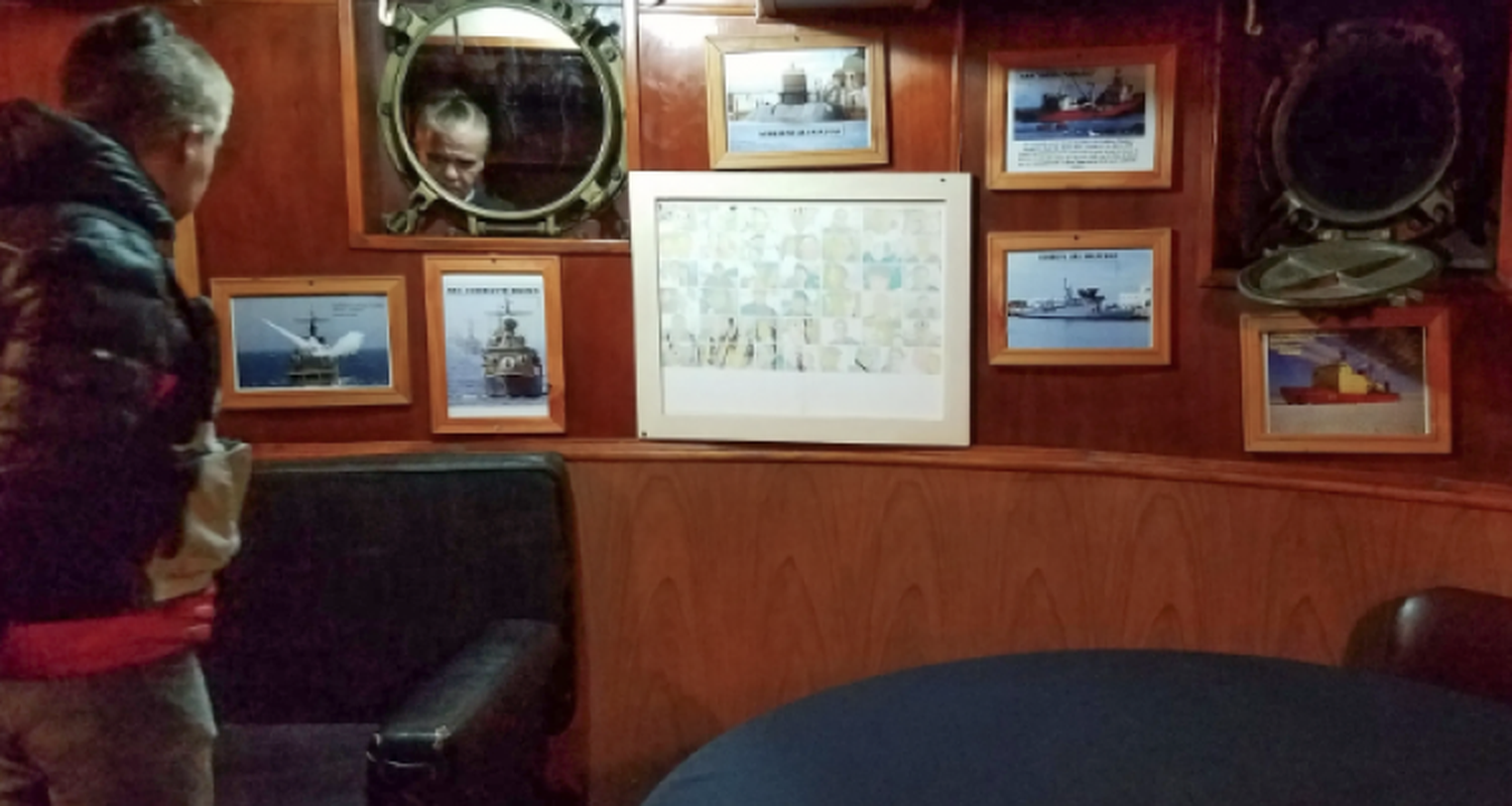 Aseguran que  hay “fantasmas”  en el buque museo