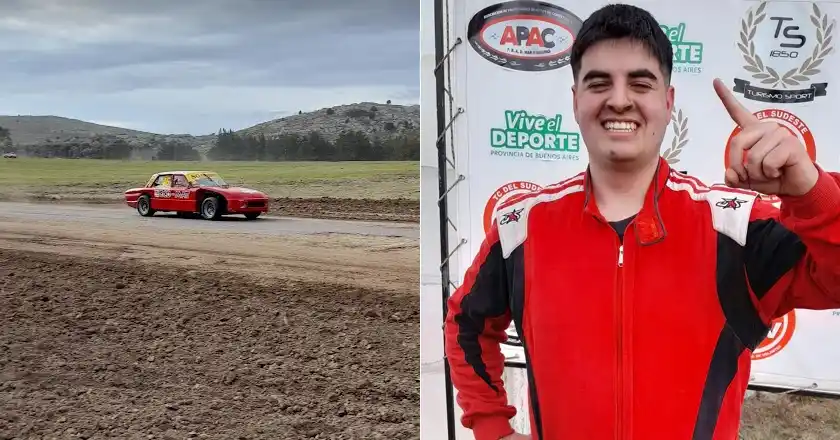 Fin de semana soñado para ‘Agus’ Gusmeroli.