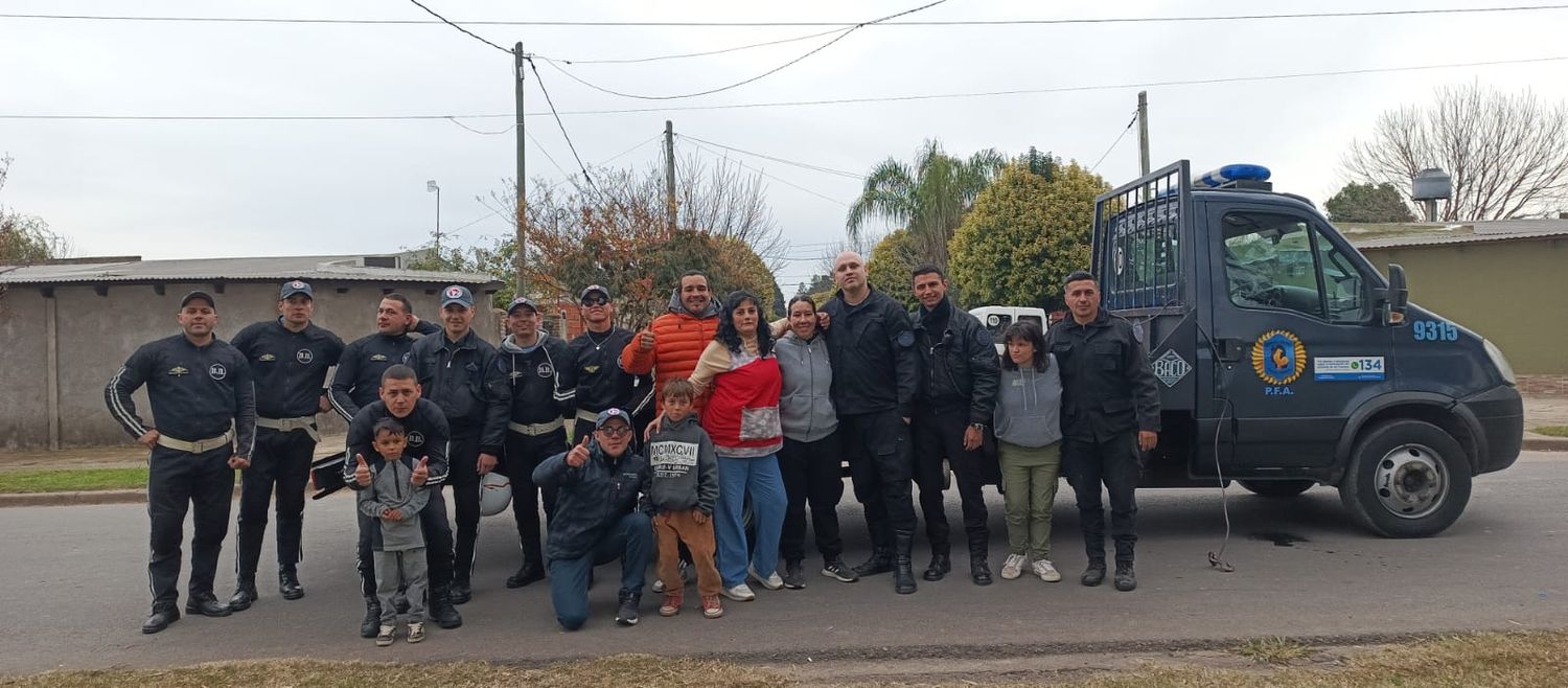 Así fue la visita de la Brigada Blanca a la plaza del CIC