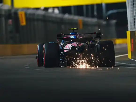 Video: Otra buena largada de Colapinto en el Gran Premio de Singapur de Fórmula 1