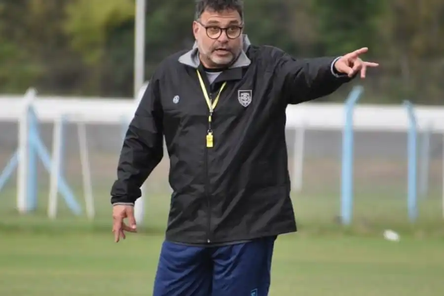 Ricardo Pancaldo en su primera práctica. Créditos: Prensa AR