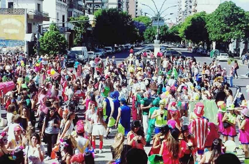 Se realizó la «Bajada» de los estudiantes de Medicina