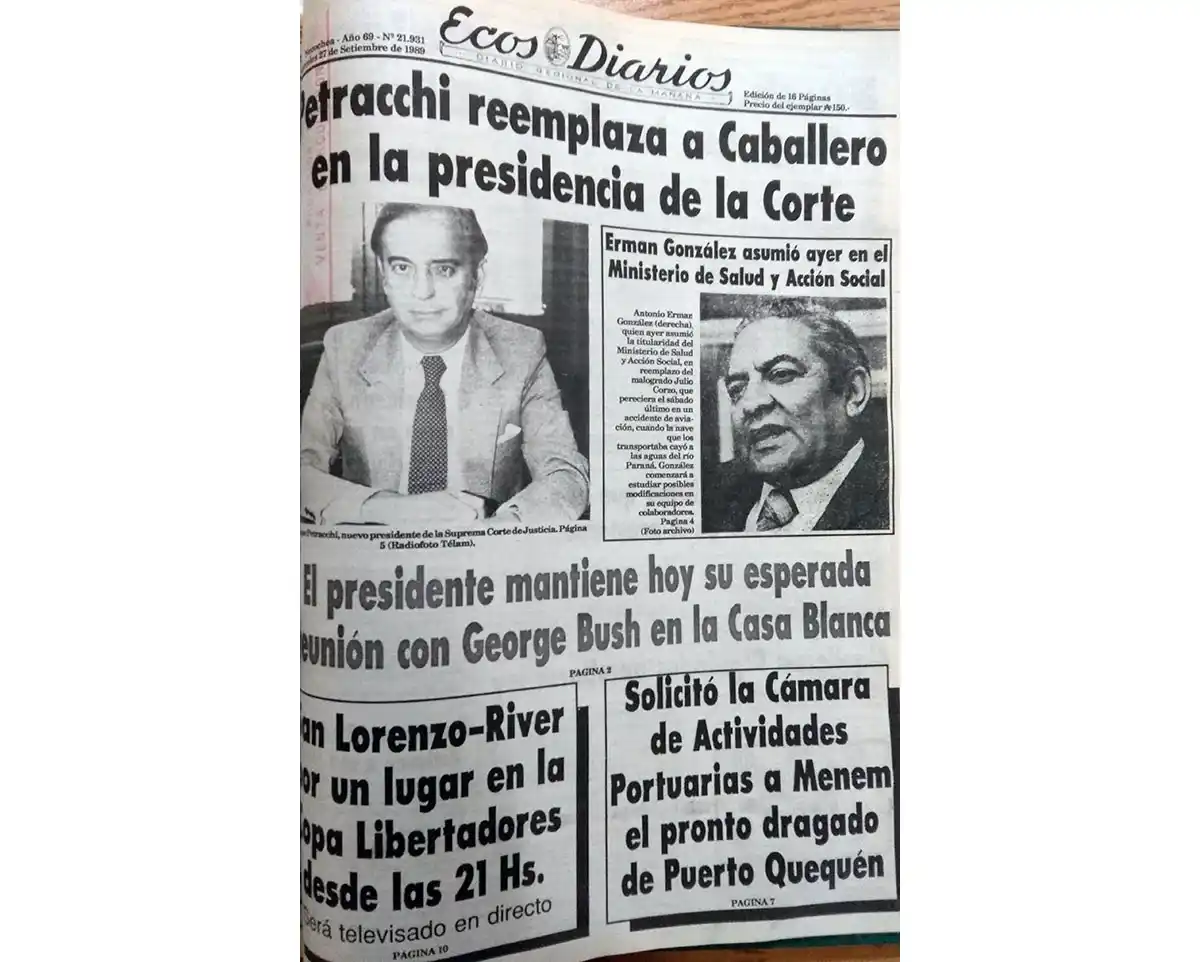 Miércoles 27 de septiembre de 1989