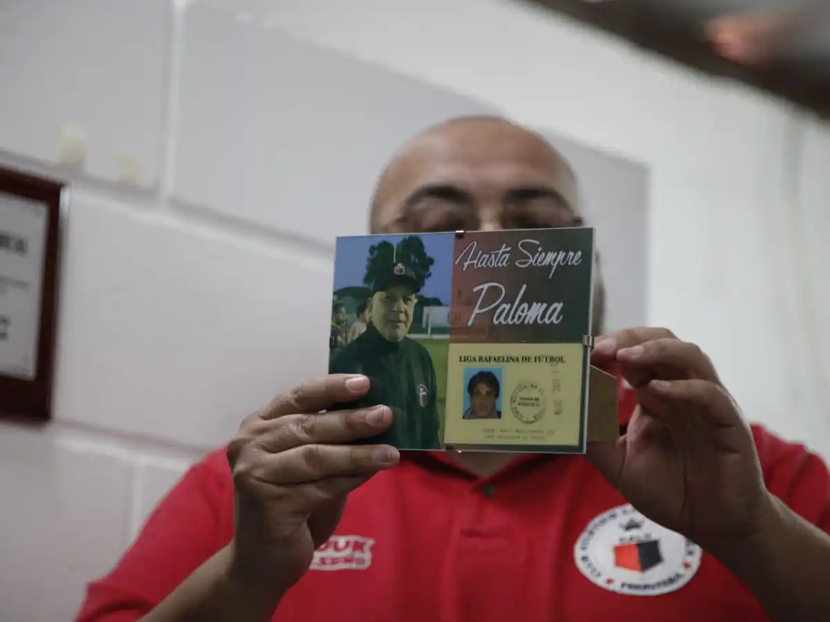 Para "Paloma", que alienta desde el cielo   