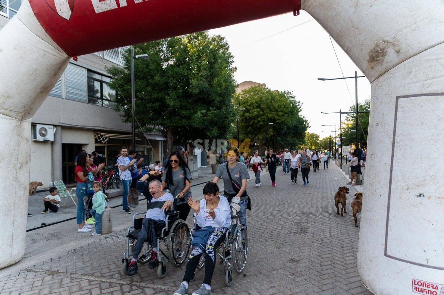 Domingo de “Maratonata” de la inclusión en Rufino