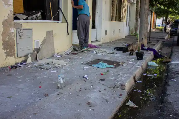 Preocupación en Sunchales por la explosión de una garrafa: un herido en Barrio Sancor