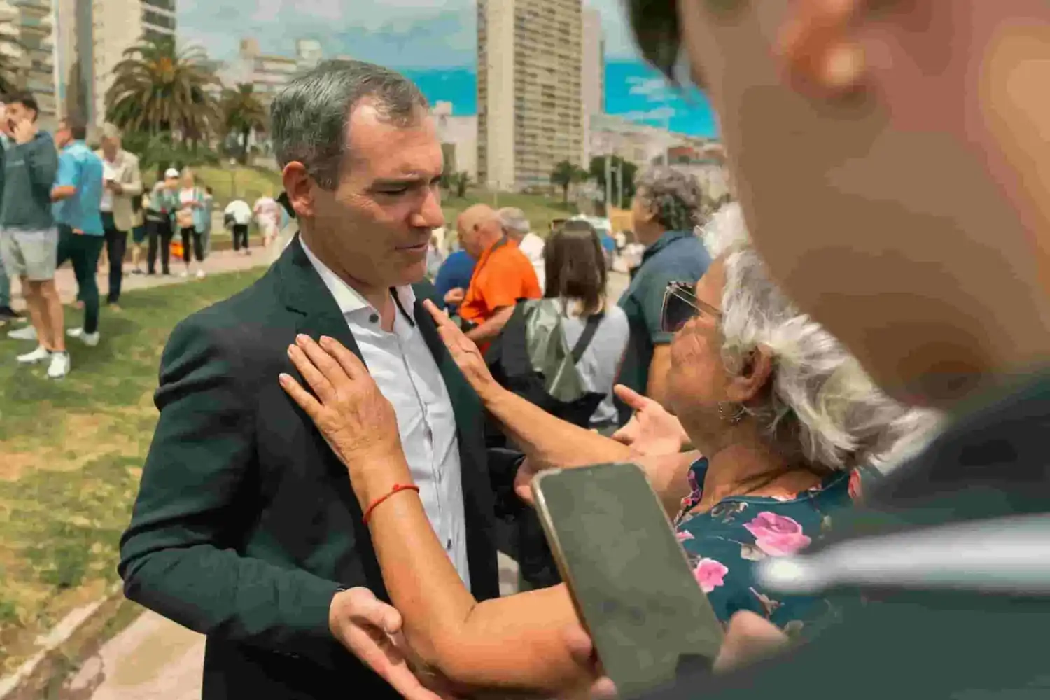 Agustín Neme envió un mensaje a los venezolanos de Mar del Plata: "Esta ciudad los abraza y los reconoce"