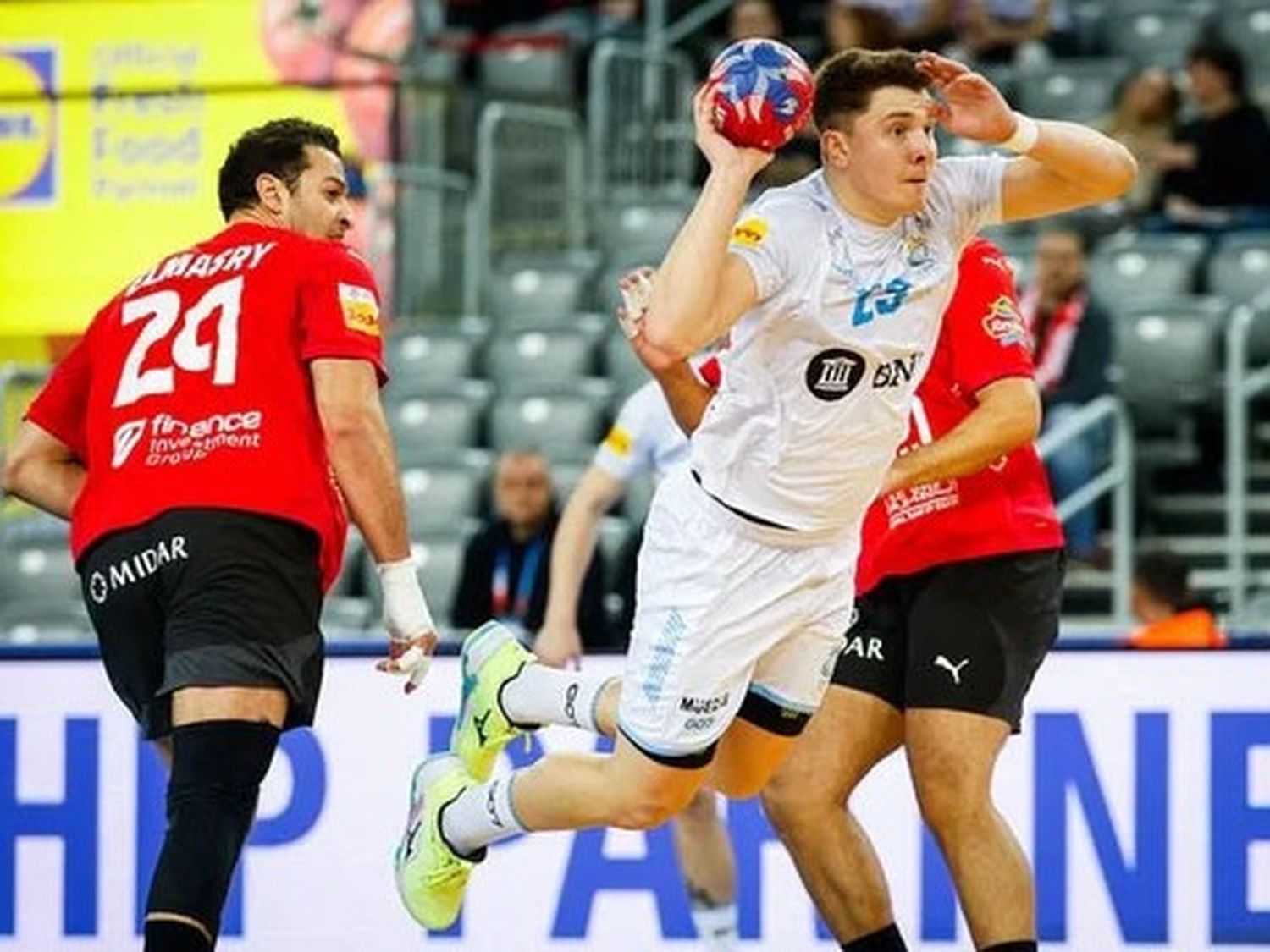 Los Gladiadores arrancaron con el pie izquierdo en el Mundial de Handball