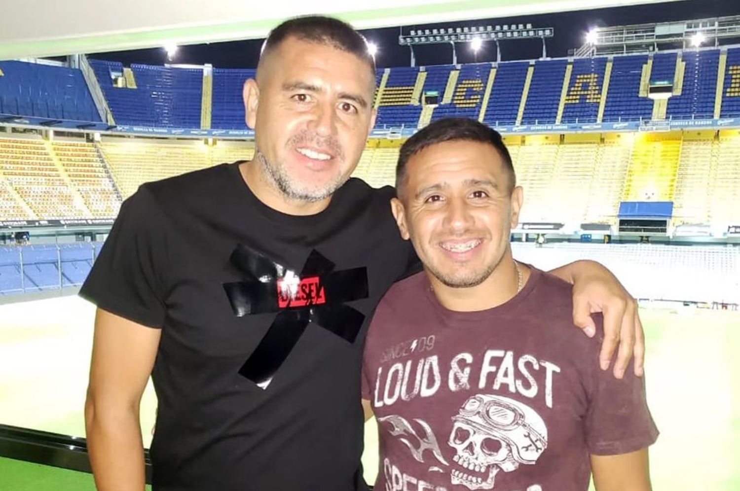 Cristian Riquelme es el hermano menor de Juan Román