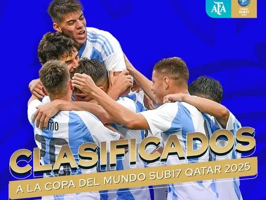El equipo de Placente se clasificó al Mundial de Qatar. Foto:@Argentina